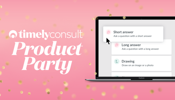Product party with Timely: Protect your business, staff, and clients with Timely Consult