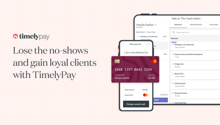 Lose the no-shows and gain loyal clients with TimelyPay
